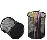 Desktop Stationery Organizer Metal Mesh Pen holder